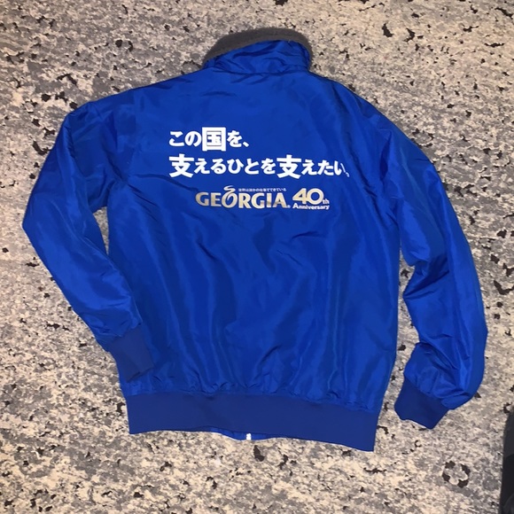 Vintage Japanese Georgia Coffee 40th Anniversary bomber - Picture 4 of 5